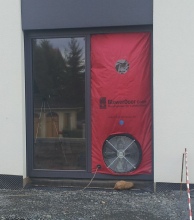 Blower Door Messung in Erlangen